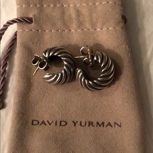 David Yurman Signature Cable Hoop Earrings